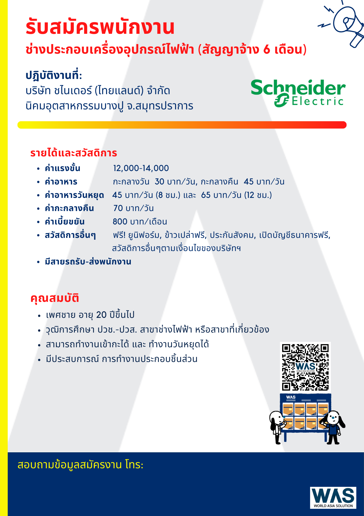 รูปใบปลิวรับสมัครงาน